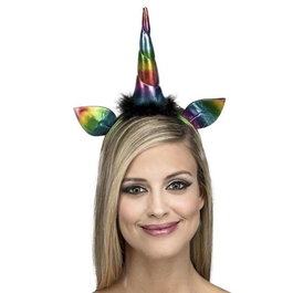 My Other Me Diadema Unicorne Arc-en-ciel Bandeau Dégourdi pour Fille 3 Ans et Plus Multicolore Taille Unique