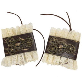 My Other Me - Muñequeras Steampunk - Bracelets de style Steampunk adulte unisexe multicolore