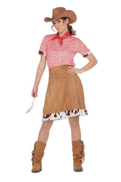 My Other Me Déguisement Cowgirl Multicolore Taille M-L