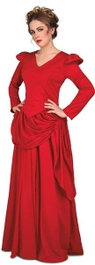 My Other Me Costume de Dame rouge du Far West (Robe et Jupon) M