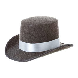 My Other Me - Sombrero gris avec cinta gris 59 cm - Chapeau gris - Taille 59 cm - Langue: espagnol, anglais, français, italien, portugais, allemand