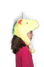 My Other Me Bonnet licorne jaune multicolor - Taille unique