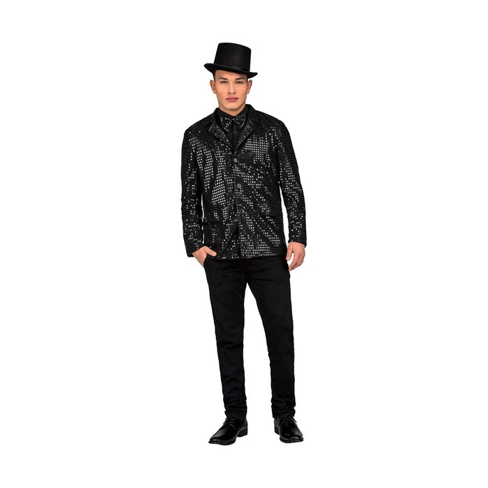 My Other Me Déguisement Veste de Showman Noir Taille M-L