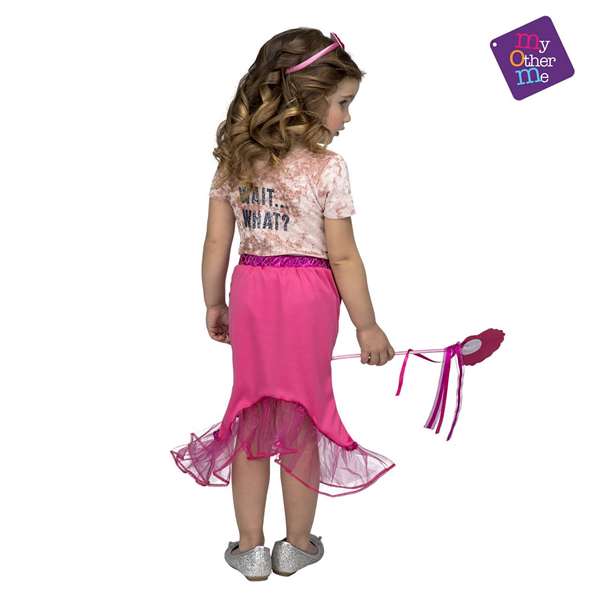 My Other Me Déguisement Tutu Sirène Rose Taille 3-6 Ans