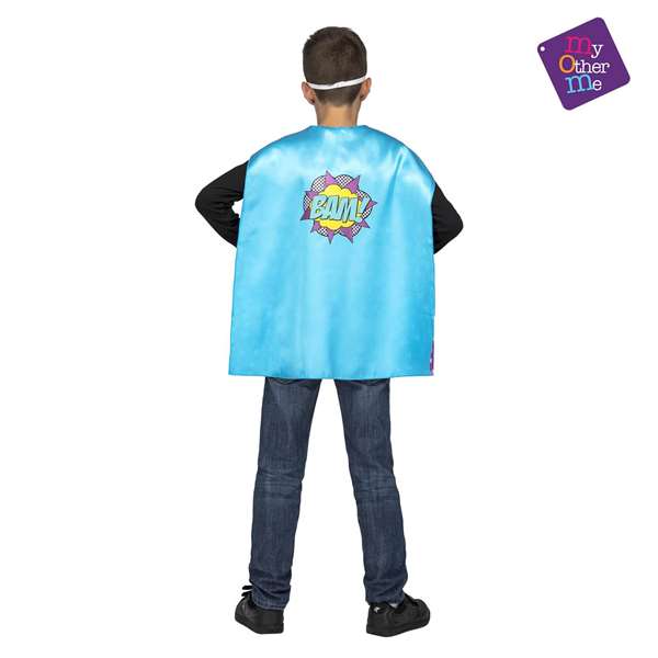 My Other Me Cape Super Héros Bleu Étoiles 3-6 ans