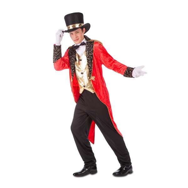 My Other Me - Costume de chef de piste, Taille XL, en polyester, versions linguistiques multilingues (ES, EN, FR, IT, PT, DE)