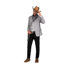 My Other Me Déguisement Pistolero Gris Taille M-L