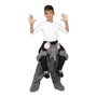My Other Me Déguisement Éléphant Ride-On Gris Taille unique