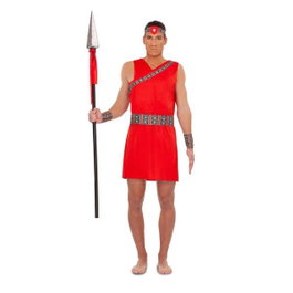My Other Me Costume Homme Masai Taille M-L - Déguisement Adulte Inspiré des Masaï
