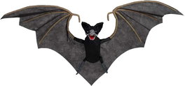 My Other Me Décoration murale chauve-souris volante suspendue avec lumière et son, 45 x 96 x 9 cm