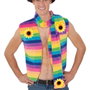 My Other Me - Sombrero et Bufanda Rainbow - Chapeau et écharpe arc-en-ciel pour enfant à partir de 36 mois - 100% Polyester - Multicolor