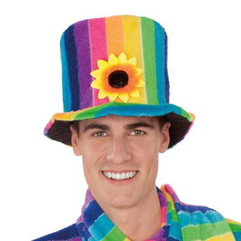 My Other Me - Sombrero et Bufanda Rainbow - Chapeau et écharpe arc-en-ciel pour enfant à partir de 36 mois - 100% Polyester - Multicolor