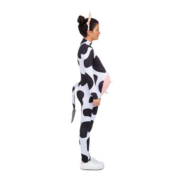 My Other Me Déguisement de Vache pour Femme Enceinte, Blanc, Taille M My Other Me Déguisement de Vache pour Femme Enceinte, Blanc, Taille M