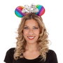 My Other Me Diadème Ratón Rainbow Taille Unique - Diadème pour Joueurs avec Souris, Arc-en-Ciel, Multicolore, Polyester et PVC