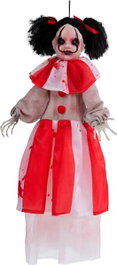 My Other Me Arlequina diabólica - Déguisement enfant 90x38x14 cm - Taille M - Rouge - À partir de 36 mois