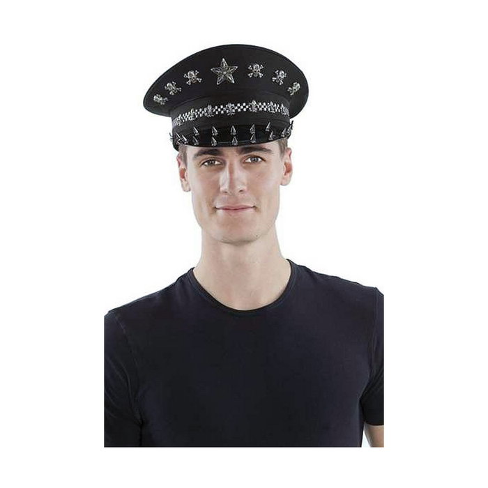 Casquette de police My Other Me Noir Casquette de police My Other Me Noir