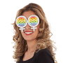 My Other Me Lunettes lesbiennes avec motif arc-en-ciel en PVC - Multicolore