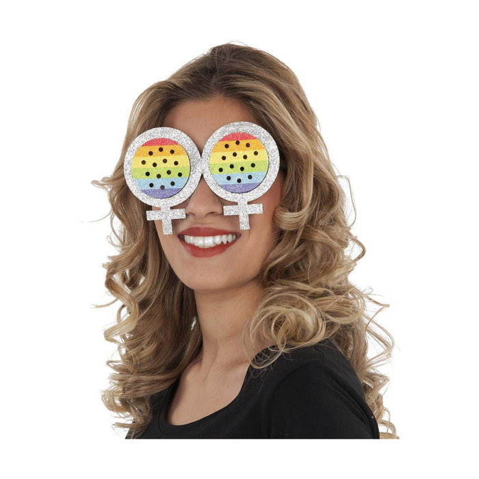 Lunettes My Other Me Rainbow PVC Lunettes My Other Me Rainbow PVC