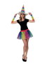 My Other Me - Mitones Arc-en-ciel - Gants sans doigts - Taille unique - 100% Polyester