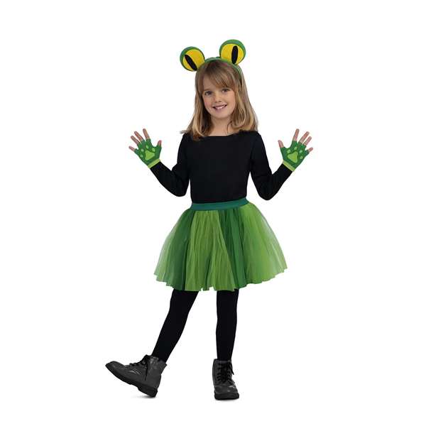 My Other Me - Déguisement Complet Enfant Grenouille One Size, Costume Vert pour Garçon ou Fille à Partir de 3 Ans My Other Me - Déguisement Complet Enfant Grenouille One Size, Costume Vert pour Garçon ou Fille à Partir de 3 Ans
