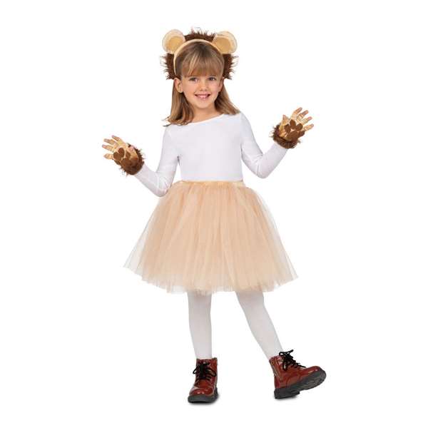 My Other Me - Disguise Set Lionceau Taille One Size Enfant - Costume Lion - Couleur Rose - Âge Recommandé : 3 ans My Other Me - Disguise Set Lionceau Taille One Size Enfant - Costume Lion - Couleur Rose - Âge Recommandé : 3 ans