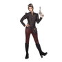 My Other Me Déguisement Aviateur Steampunk avec Chapeau, Veste, Ceinture et Pantalon - Taille S
