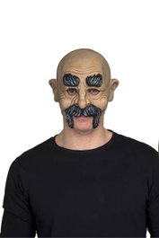 My Other Me - Masque Tío Pancho - Masque en latex multicolore pour adultes - Français, Espagnol, Anglais, Italien, Portugais, Allemand
