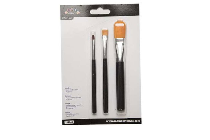 My Other Me - Set de 3 applicateurs 18 x 12 cm - Pour peinture, colle ou cosmétique - Multilingue
