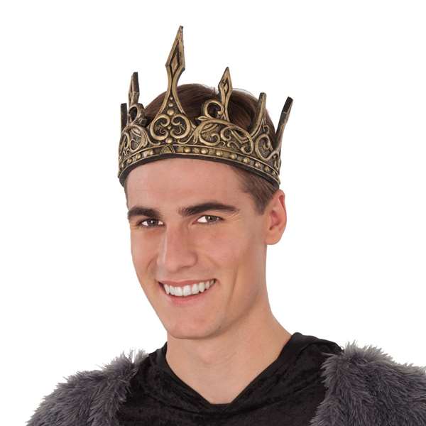 My Other Me Corona de Rey 58 cm - Couronne de Roi Jeu de Déguisement pour Enfants - Multicolor My Other Me Corona de Rey 58 cm - Couronne de Roi Jeu de Déguisement pour Enfants - Multicolor
