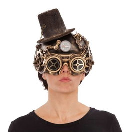 My Other Me - Mascara Steampunk One Size - Masque de Costume Adulte Taille M Multicolor
