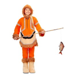 My Other Me Déguisement Esquimal pour Fille - 7-9 ans