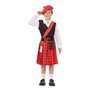 My Other Me Déguisement Écossais avec Béret, Chemise, Manteau, Ceinture, Kilt et Sac - 4-6 ans