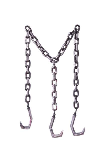 Accessoire de costumes My Other Me 180 X 55 X 5 cm Chaînes Boucher Gris PVC (12) Accessoire de costumes My Other Me 180 X 55 X 5 cm Chaînes Boucher Gris PVC (12)