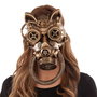 My Other Me Mascarilla steampunk chat - Masque steampunk motif chat - Taille unique - Multicolore