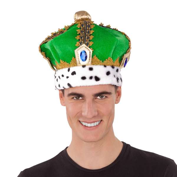 My Other Me Chapeau vert roi - Déguisement et accessoire taille M - Version multilingue (espagnol, anglais, français, italien, portugais, allemand) My Other Me Chapeau vert roi - Déguisement et accessoire taille M - Version multilingue (espagnol, anglais, français, italien, portugais, allemand)