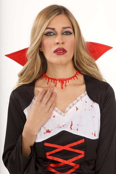 My Other Me Collar Sangre - Accessoire Adulte Multicolor