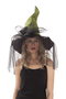 My Other Me - Sombrero bruja 59 cm - Déguisement chapeau de sorcière pour enfants - Multicolore - Polyester 100% - Langues: espagnol, anglais, français, italien, portugais, allemand