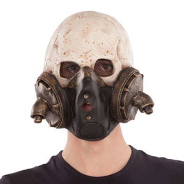 My Other Me Full skull masque en latex Taille unique pour adulte - Espagnol, Anglais, Français, Italien, Portugais, Allemand