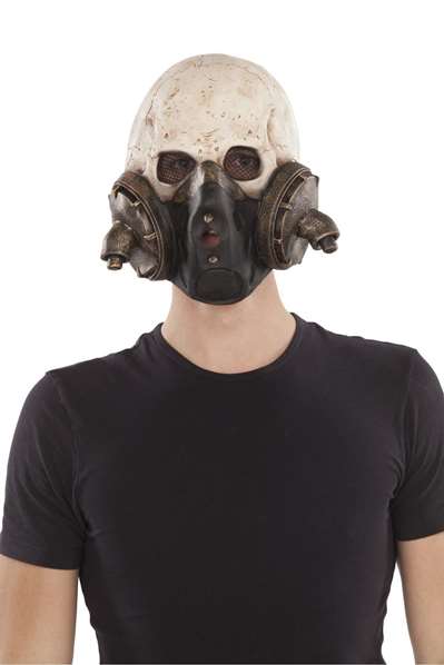 My Other Me Full skull masque en latex Taille unique pour adulte - Espagnol, Anglais, Français, Italien, Portugais, Allemand