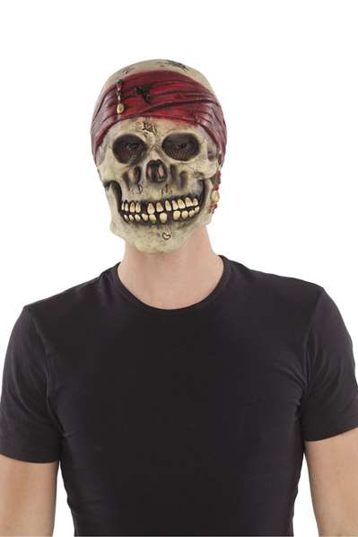 My Other Me Full skull masque en latex Taille unique pour adulte - Espagnol, Anglais, Français, Italien, Portugais, Allemand
