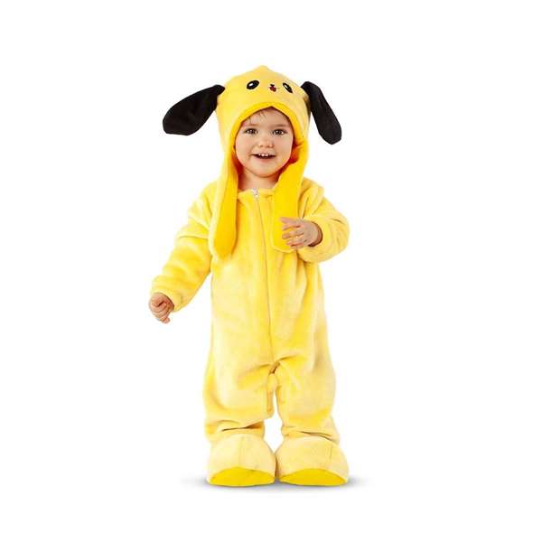 My Other Me Déguisement Bébé Surprise Chien Jaune 7-12 Mois