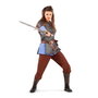 My Other Me Déguisement Reine Vikinga 5 Pièces Marron Taille S
