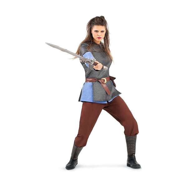 My Other Me Déguisement Reine Vikinga Marron Taille M/L