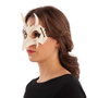 My Other Me - Masque 1/2 Visage Taille Unique - Blanc