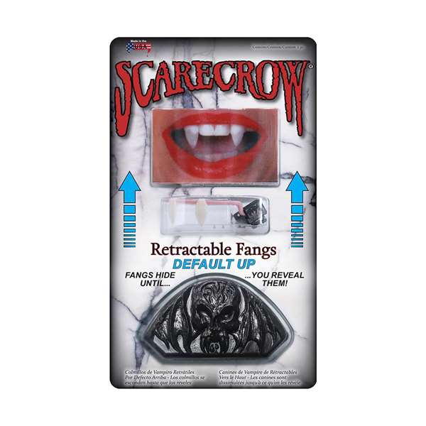 My Other Me - Colmillos retráctiles vampiro - Dents rétractables de vampire taille unique pour adulte (36 mois minimum) My Other Me - Colmillos retráctiles vampiro - Dents rétractables de vampire taille unique pour adulte (36 mois minimum)