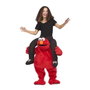 My Other Me - Costume d'enfant Elmo à porter sur les épaules - Taille unique - Rouge - 100% Polyester - Langues: espagnol, anglais, français, italien, portugais, allemand