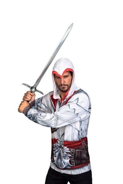 My Other Me Déguisement Ezzio Auditore Taille M (Sweat à capuche) My Other Me Déguisement Ezzio Auditore Taille M (Sweat à capuche)
