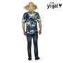 My Other Me Déguisement adulte chemise Hawaiian Taille S