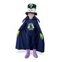 My Other Me - Déguisement Enigma avec chapeau, singe, cape, gants et couvre-chaussures pour enfant - Taille 4-5 ans