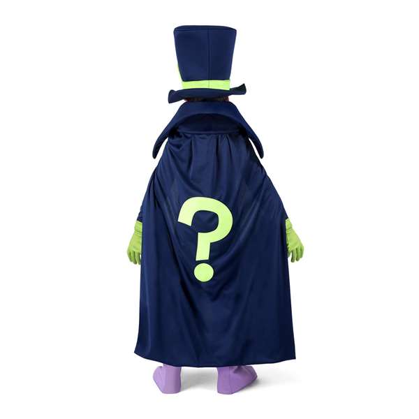 My Other Me - Déguisement Enigma avec chapeau, singe, cape, gants et couvre-chaussures pour enfant - Taille 4-5 ans